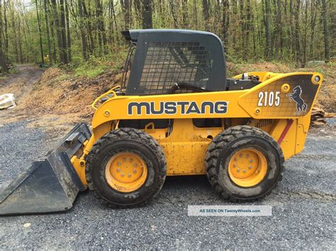 2001 mustang skid steer model number 2105|mustang skid steer for sale.